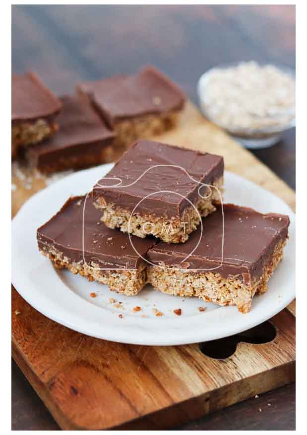Chocolate Oat Flapjacks (Set 2 of 6)