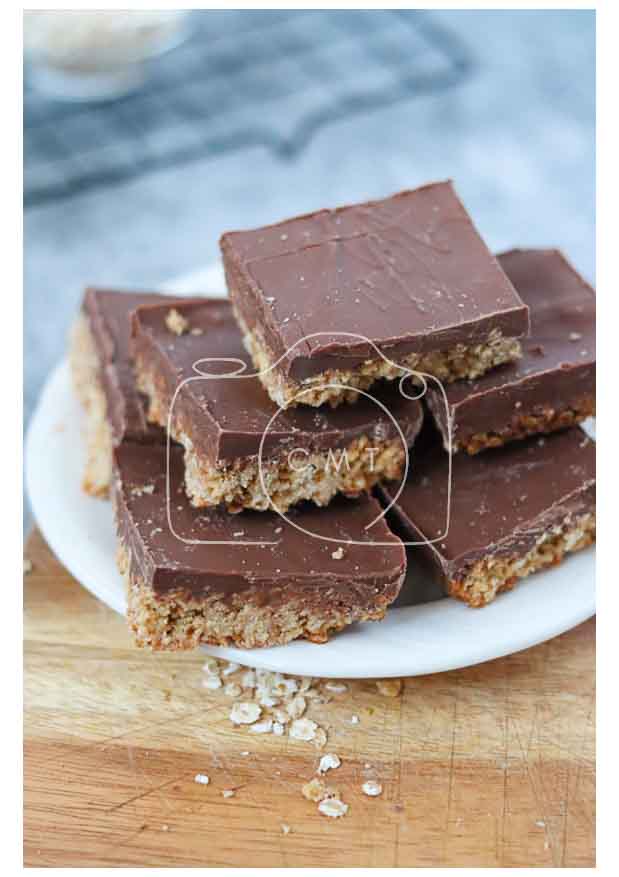 Chocolate Oat Flapjacks (Set 5 of 6)