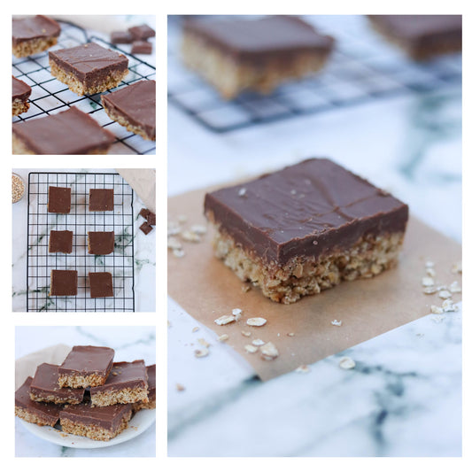 Chocolate Oat Flapjacks (Set 1 of 6)
