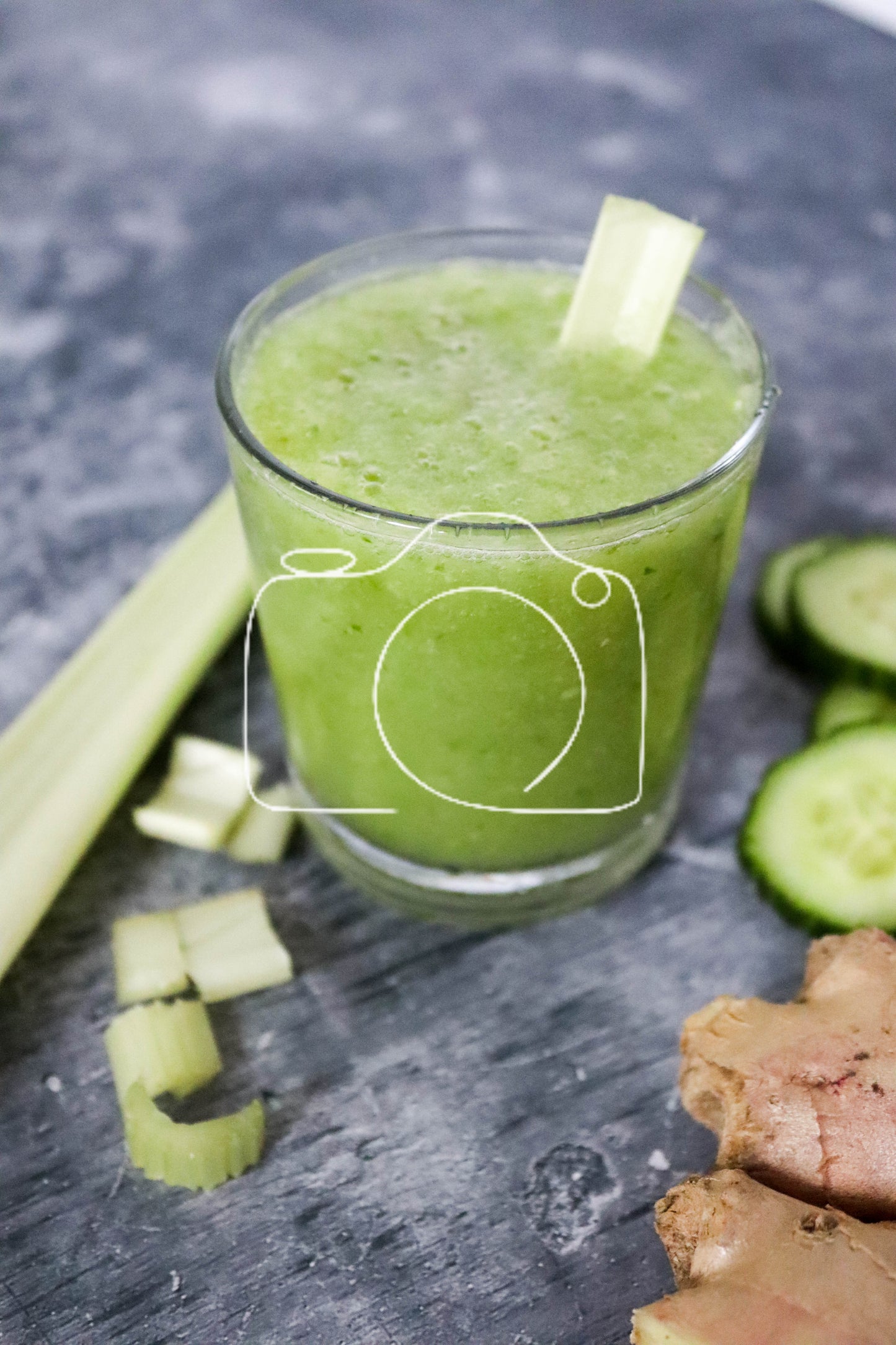Celery Smoothie (set 6 of 6)