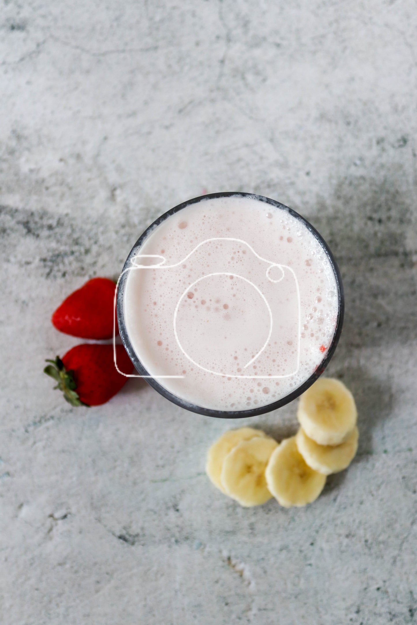 Strawberry and Banana Smoothie (set 1 of 6)