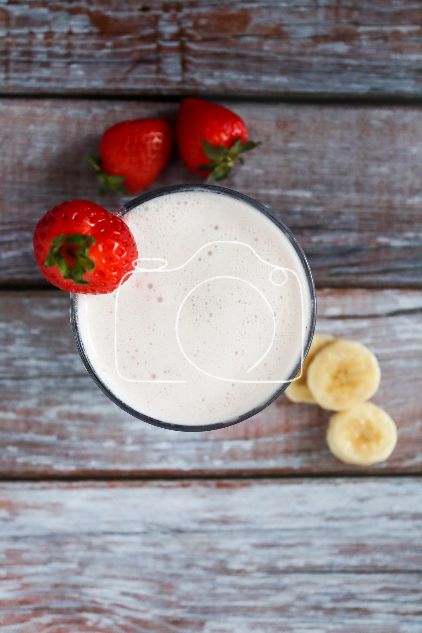 Strawberry and Banana Smoothie (set 4 of 6)