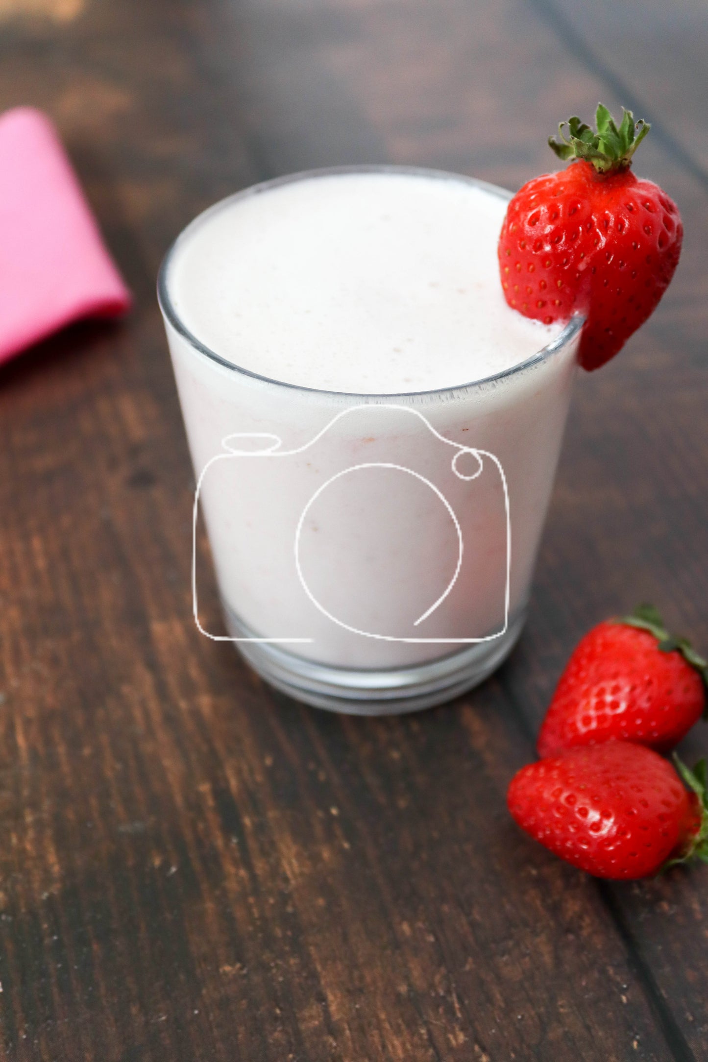 Strawberry and Banana Smoothie (set 5 of 6)