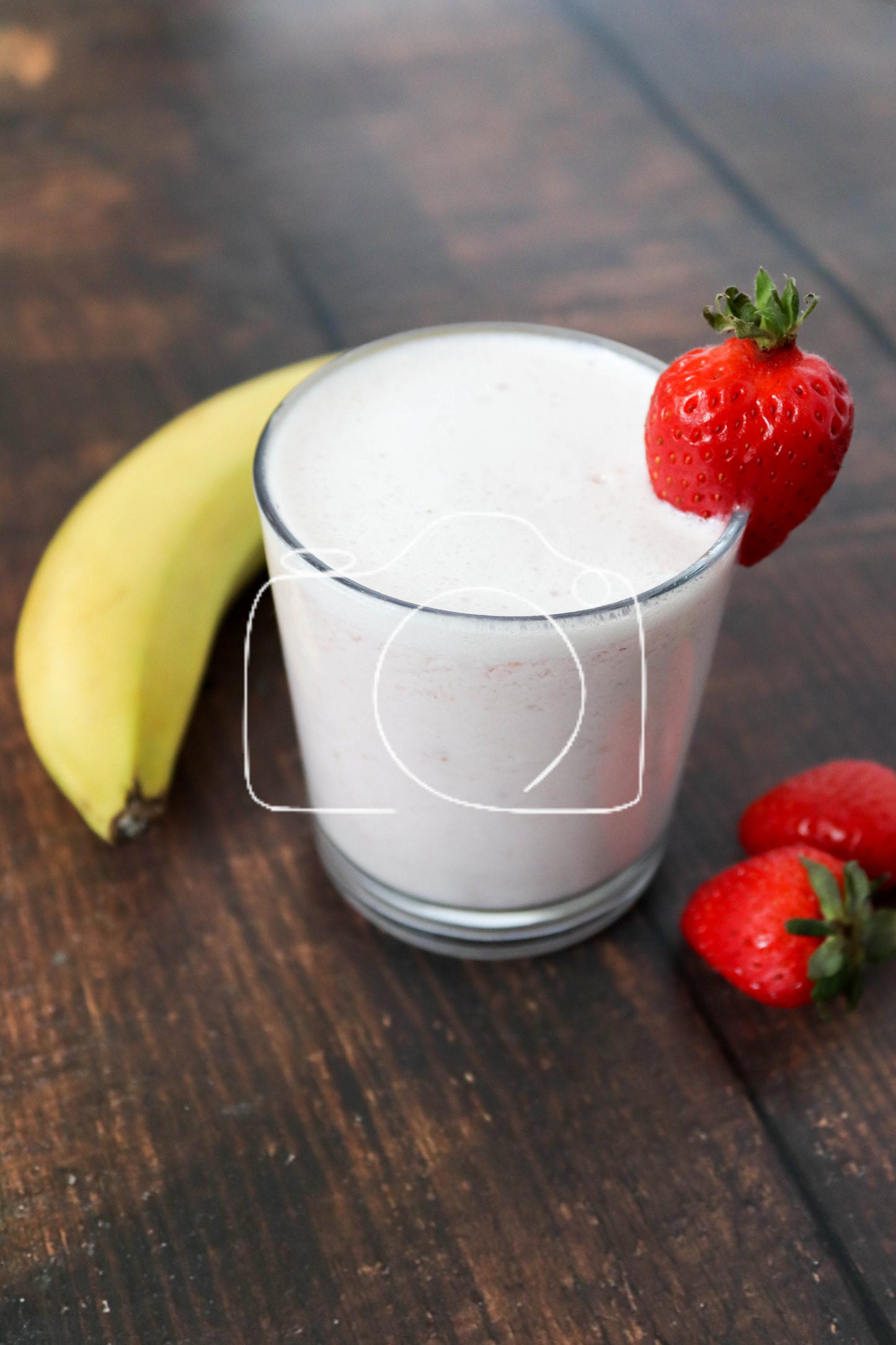 Strawberry and Banana Smoothie (set 5 of 6)