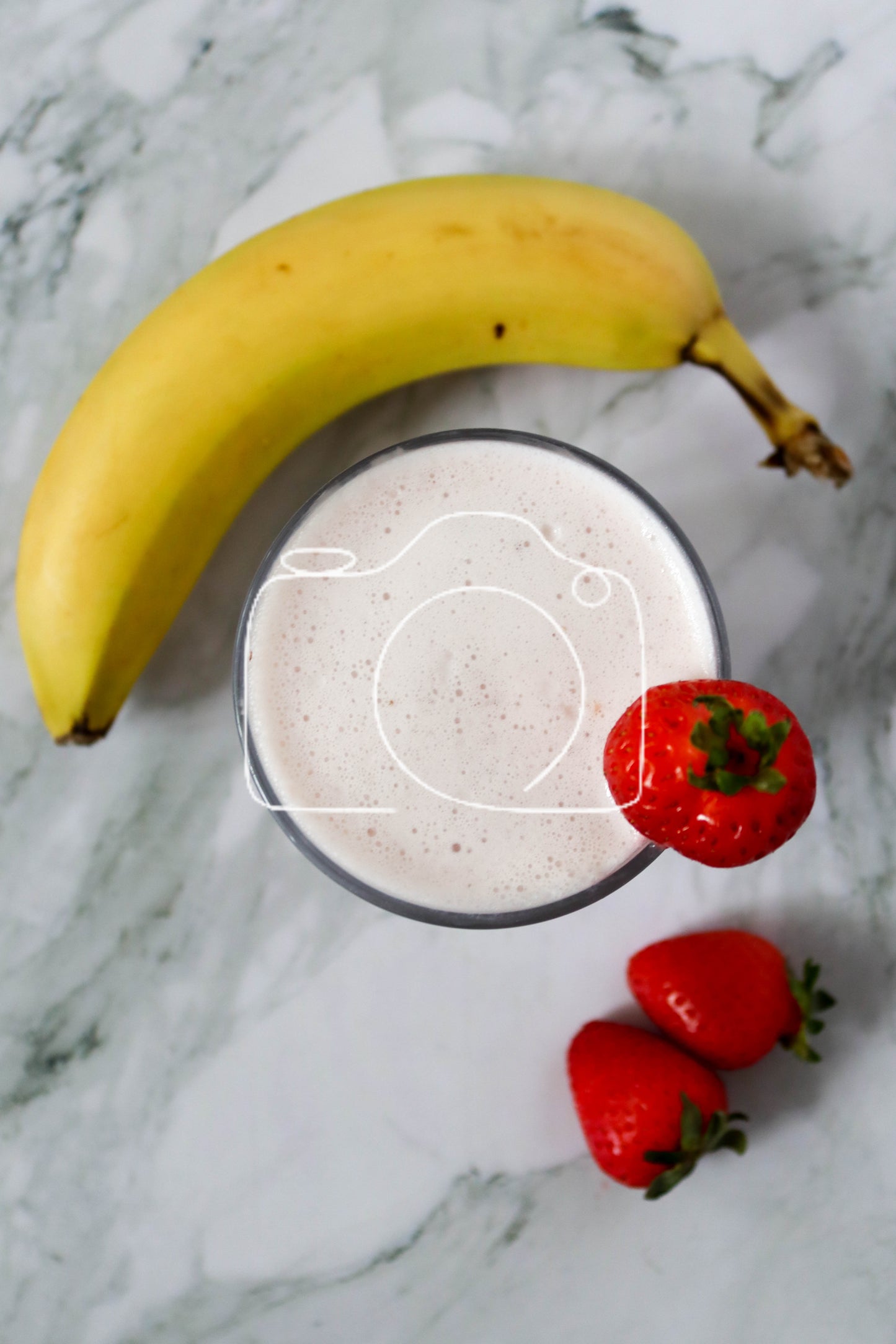 Strawberry and Banana Smoothie (set 6 of 6)