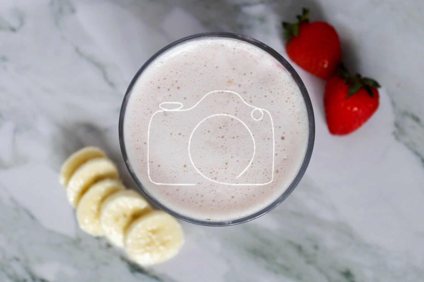 Strawberry and Banana Smoothie (set 6 of 6)