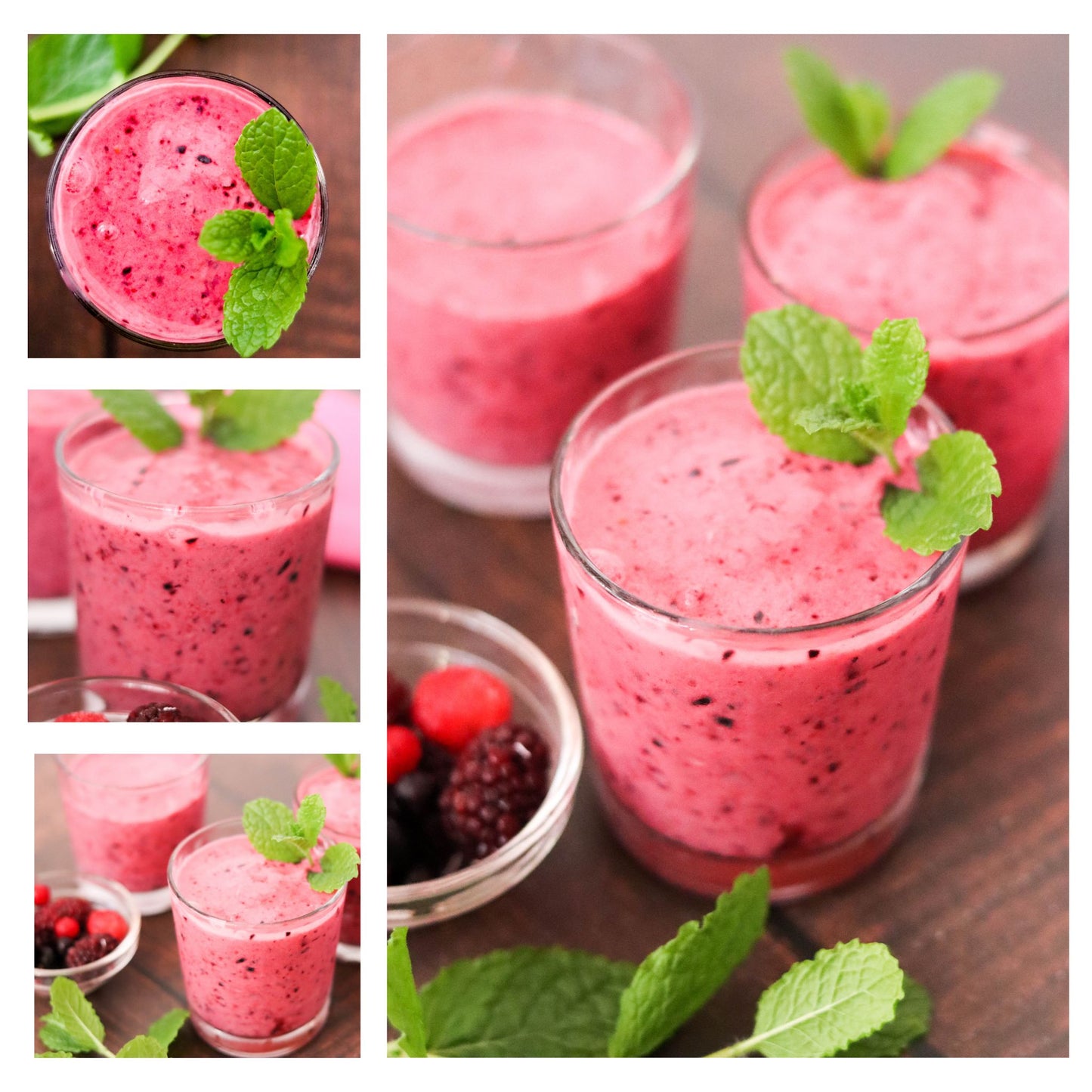 Red Berry Smoothie (Set 2of 6)