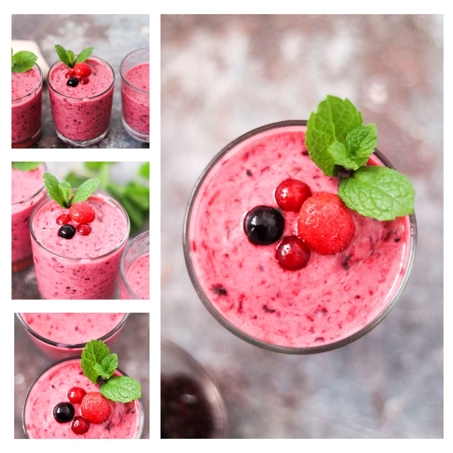 Red Berry Smoothie (Set 5 of 6)