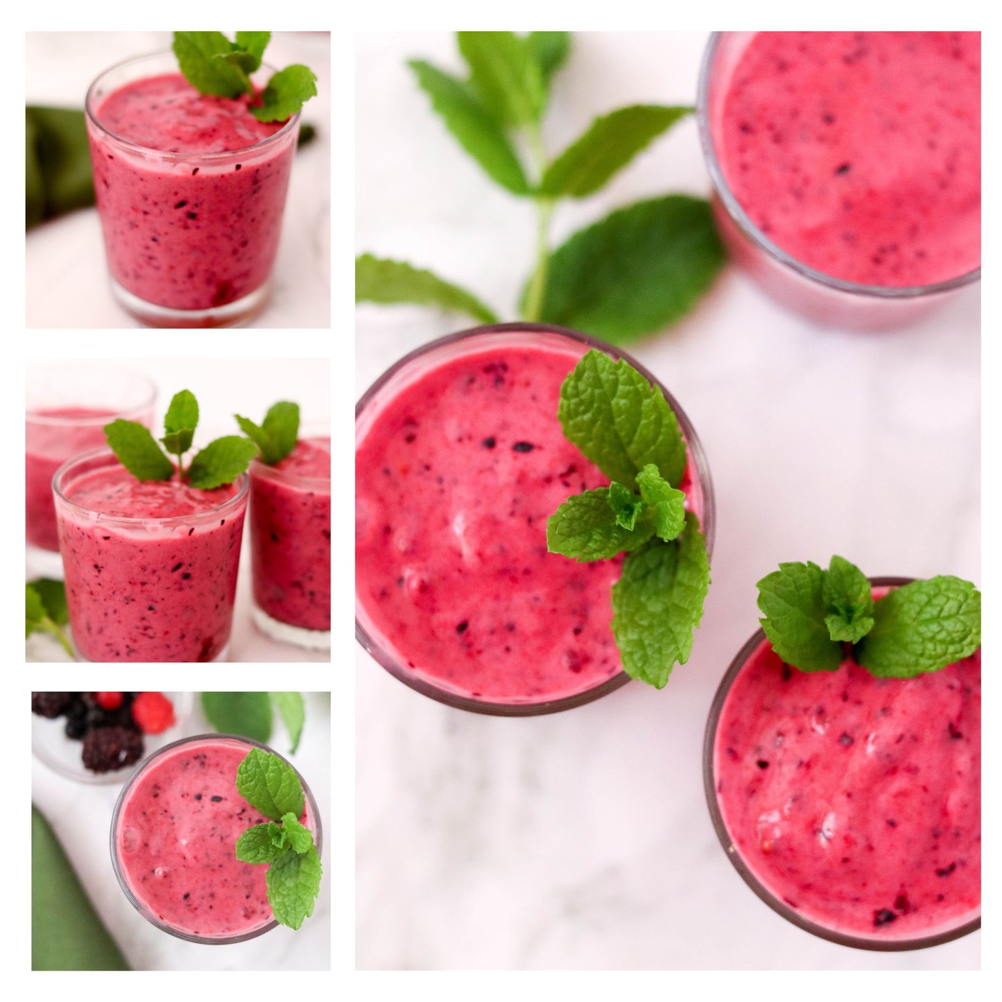 Red Berry Smoothie (Set 1 of 6)