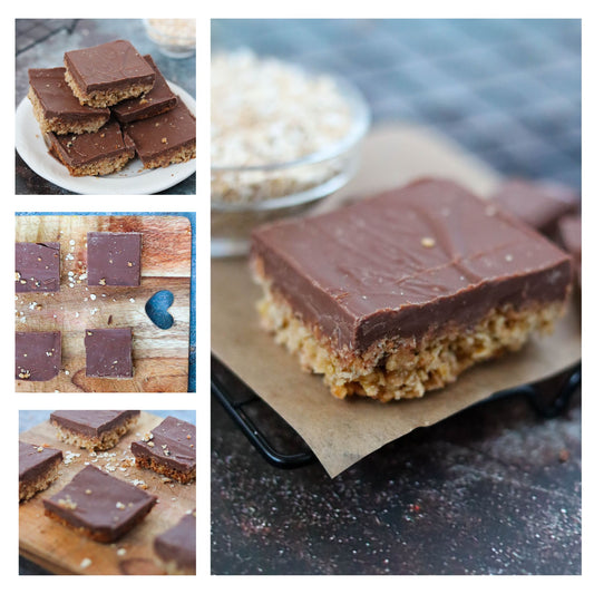 Chocolate Oat Flapjacks (Set 6 of 6)
