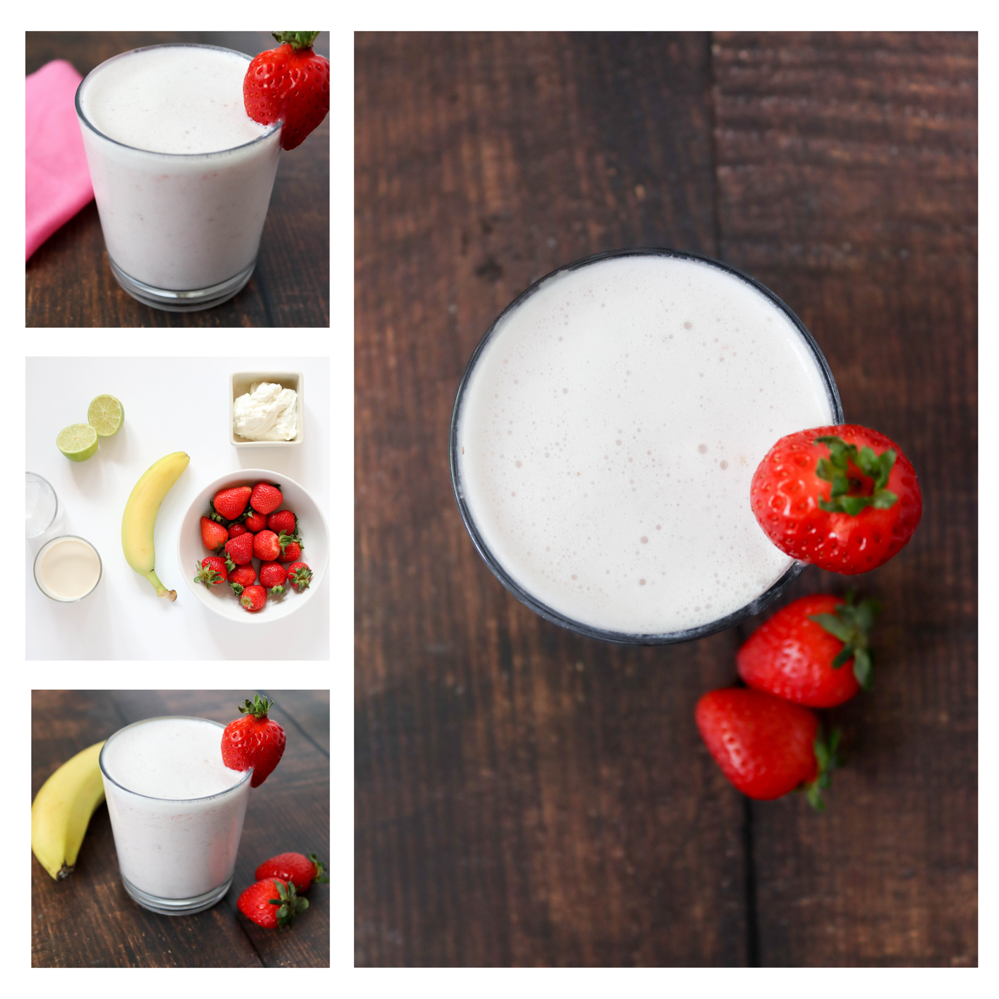Strawberry and Banana Smoothie (set 5 of 6)